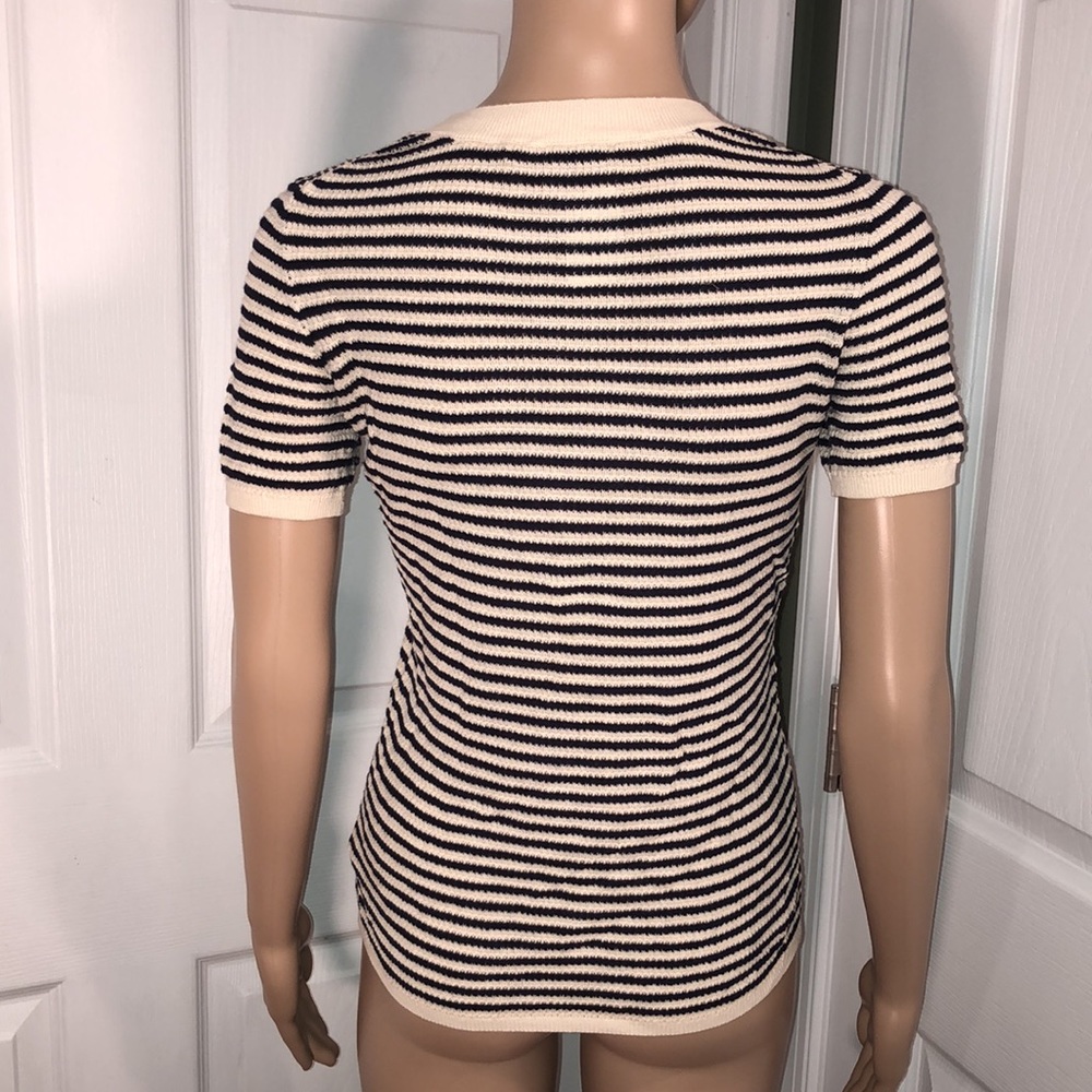 Gap Blue/Tan Sweater Small - Picture 4 of 6